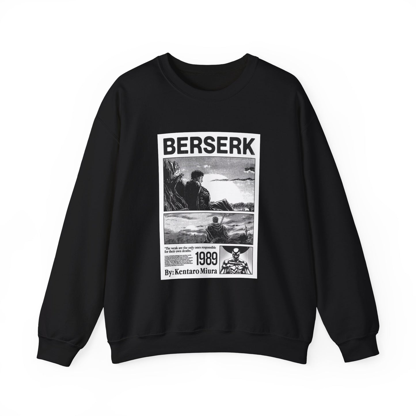 Berserk Crewneck, Anime Longsleeve, Beserk pullover