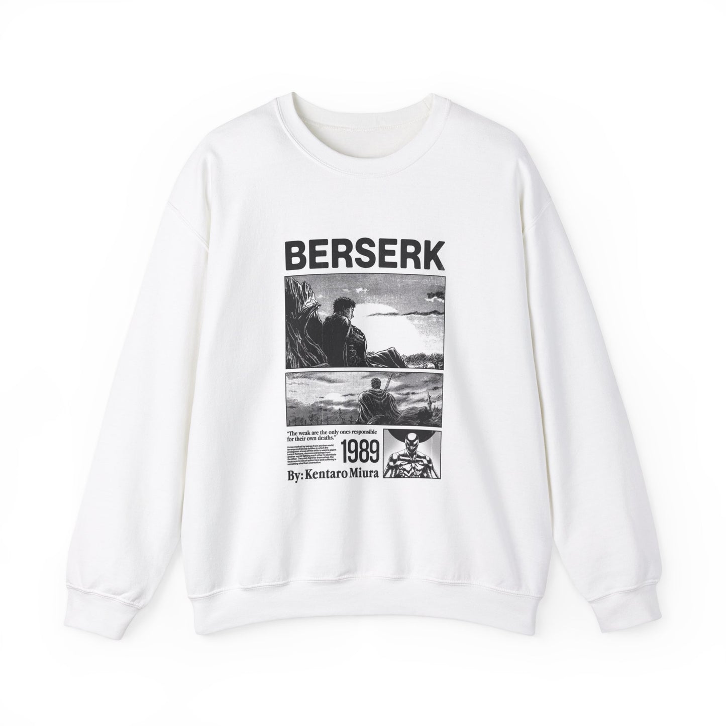 Berserk Crewneck, Anime Longsleeve, Beserk pullover