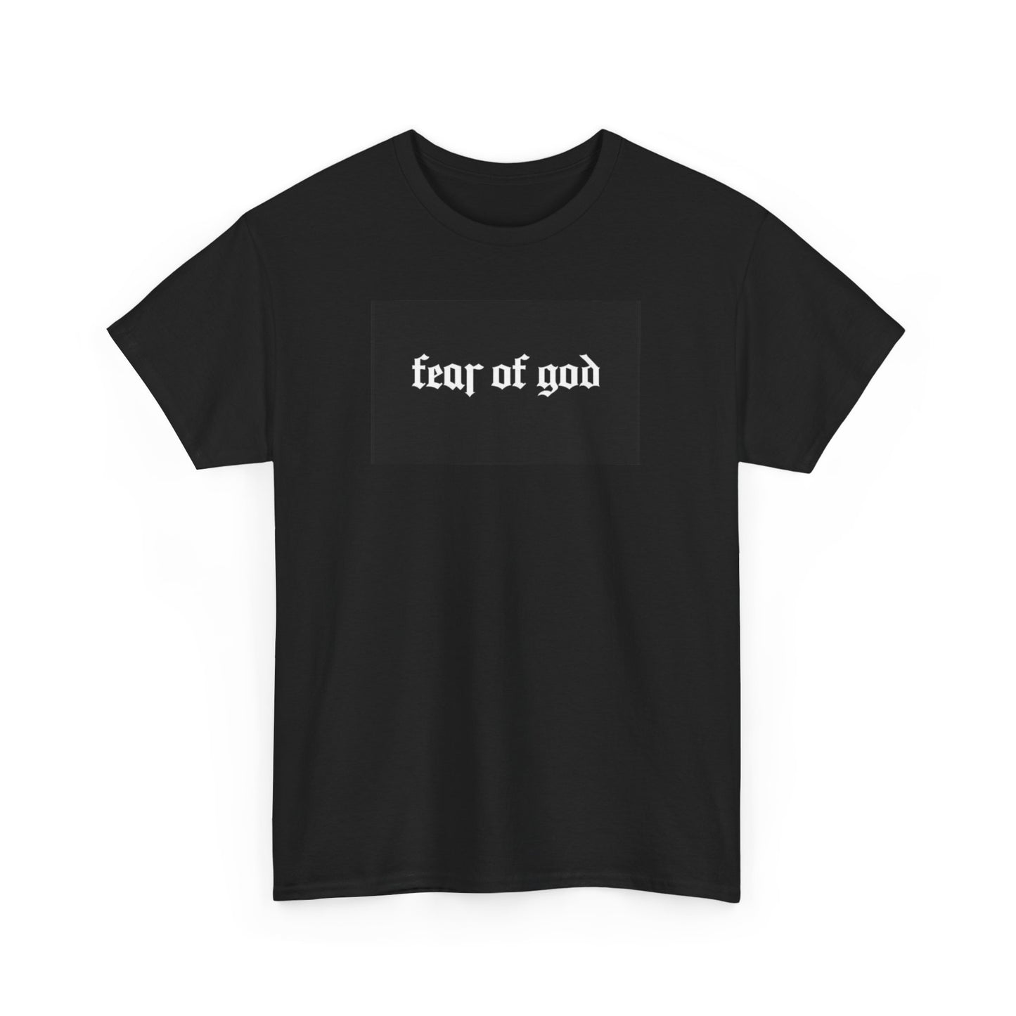 Fear of God T-Shirt, Religious Tee, Graphic Tee, Minimalistic