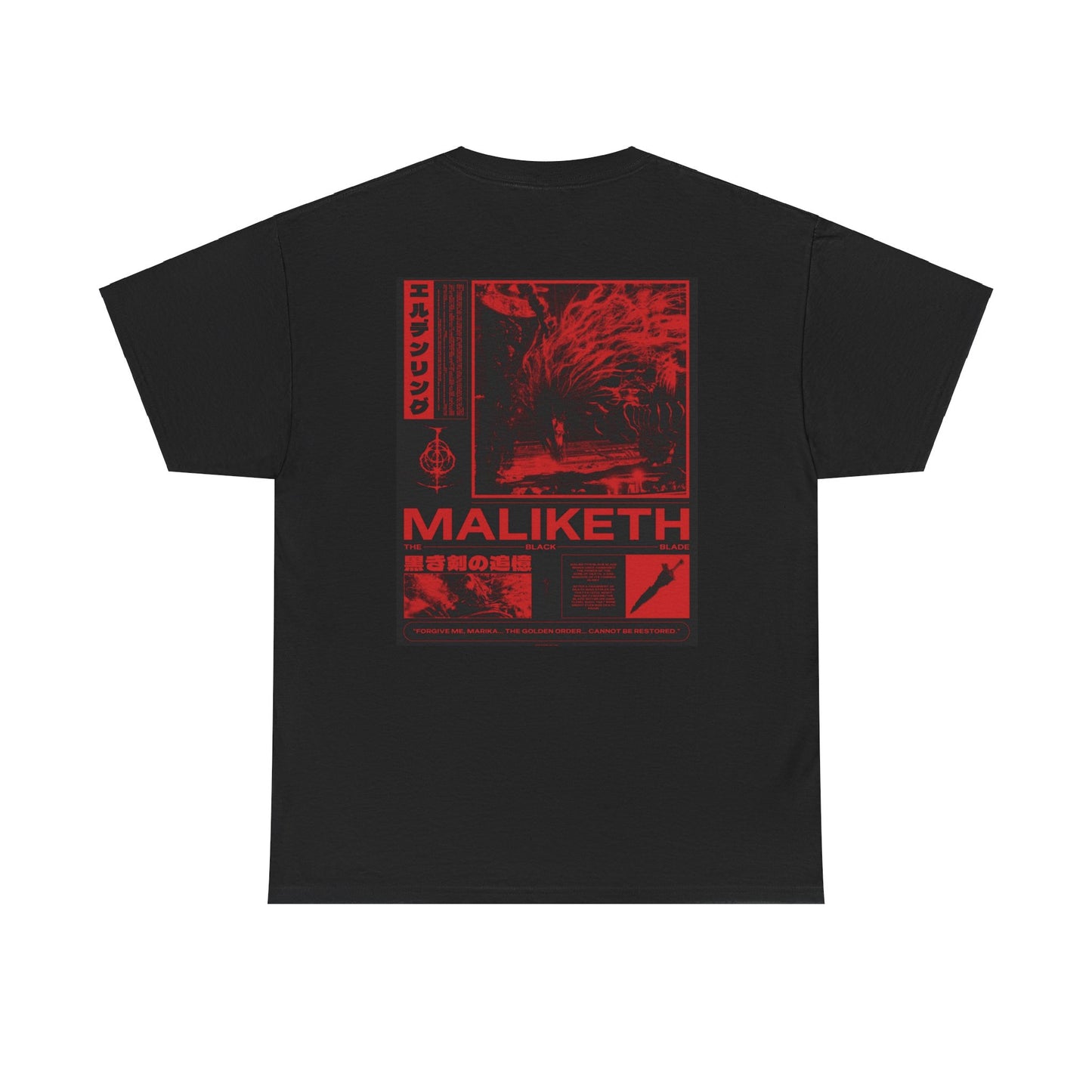 Elden Ring T-Shirt, Maliketh the black blade, T-Shirt, Demigod T-Shirt, Elden Ring Inspired